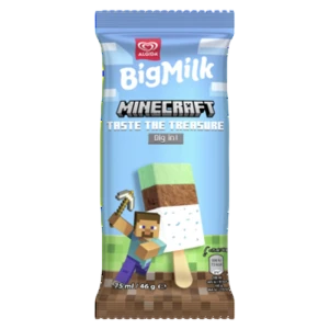 Big Milk Lody Minecraft 75 ml