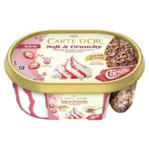 Carte d'Or Lody Soft&Crunchy Strawberry 750 ml