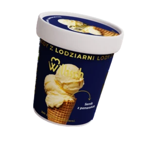 Willisch Lody z Lodziarni Smak Sernik z pomarańczą 465 ml