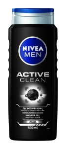 Żel pod prysznic Nivea Active Clean 500 ml