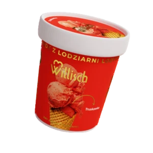 Willisch Lody z Lodziarni Smak Truskawka 465 ml