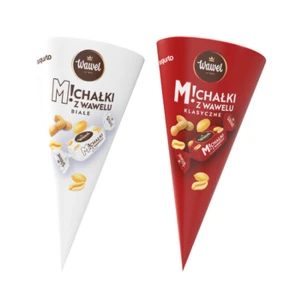 Lody Wawel Augusto rożki Michałki (Białe, Klasyczne) 120ml