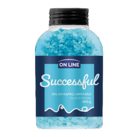 Sól do kąpieli sapphire On Line 600 g Sól do kąpieli sapphire On Line 600g