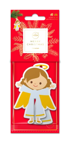 Odświeżacz powietrza do samochodu Aroma Home Xmas Cellulose 3D Angel Cynamon 1768511327136-27037-3-zagqbp.png