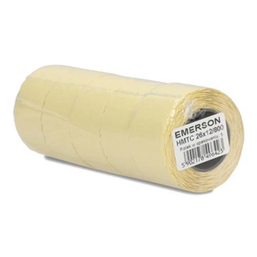 Etykieta do metkownic HMTC jednorzędowa biała 26x12mm, nawój 800, zgrzewka 5 rolek 1768511583214-27594-3-ftsj9r.png