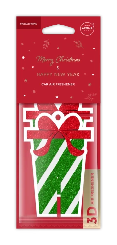 Odświeżacz powietrza do samochodu Aroma Home Xmas Cellulose Gift For You 3D Grzane Wino 1768511957881-28343-3-4y8hc.png