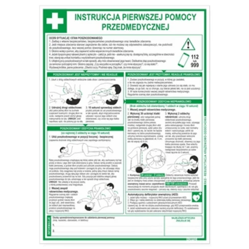 Korfed Instrukcja Pierwszej Pomocy przedmedycznej 25x35cm x1szt. 1768512255140-28868-3-vkqo4ua.png