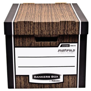Pudło Fellowes Woodgrain Fast Fold 2 szt.