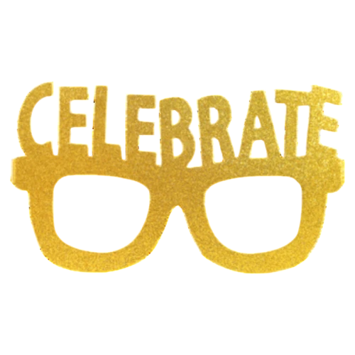 Papierowe okulary brokatowe Celebrate (4 szt.) 8cee2ca14e2e76269ff7d0a5bddd102c.png