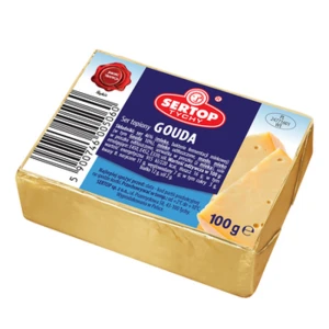 Ser topiony GOUDA kostka SERTOP 100 g