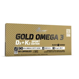 Olimp Sport Nutrition Gold Omega 3 D3+K2 Sport Edition 60 kaps
