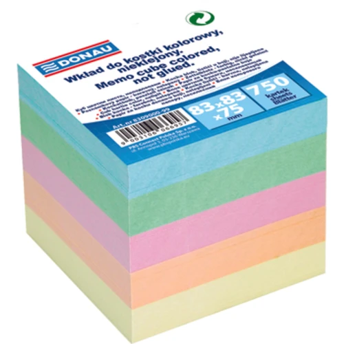 Kostka DONAU nieklejona 83x83x75mm mix kolorów 1768515523302-34533-3-71xurg.png