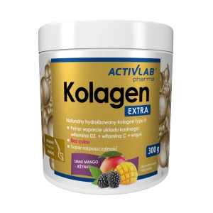 Kolagen EXTRA Activlab Pharma - mango-jeżyna (słój 300 g)
