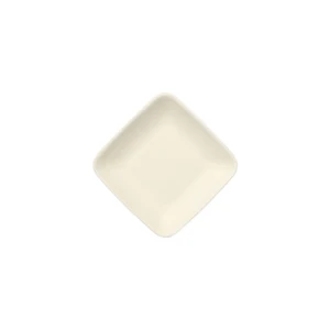 Fingerfood" - talerze z trzciny cukrowej, "pure", kształt prostokątny, 6,5 cm x 6,5 cm, kolor: biały, 50 szt