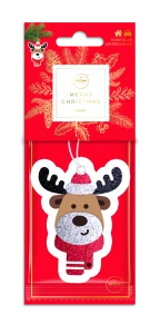 Odświeżacz powietrza do samochodu Aroma Home Xmas Cellulose Reindeer Forest