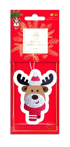 Odświeżacz powietrza do samochodu Aroma Home Xmas Cellulose Reindeer Forest 1768516605063-36349-3-satnt6.png