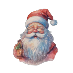 Serwetki Tete a Tete Portrait of Santa Claus 3-warstwowe 33x33cm składane 1/4 20szt. w paczce
