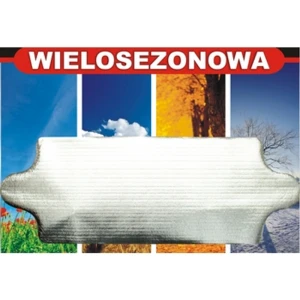 Osłona aluminiowa na przednią szybę o wymiarach 250x 90cm