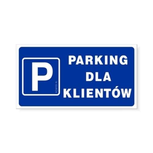 Korfed Tabliczka Parking dla klientów x 1 szt. 1768517118121-37271-3-mlco1q.png