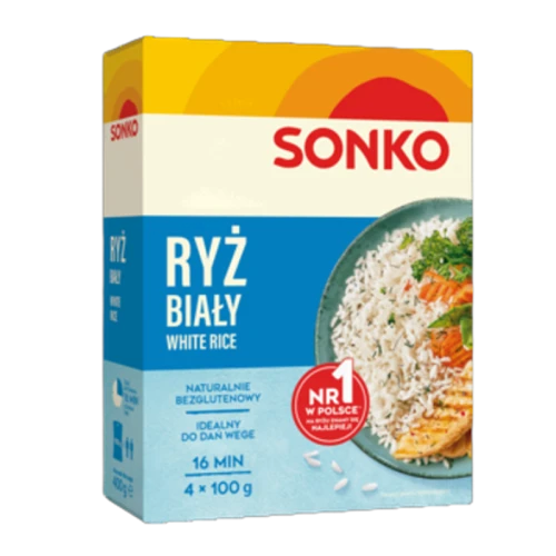 Sonko. Ryż biały 4x100 g. 1768517618379-38182-3-ub39k.png