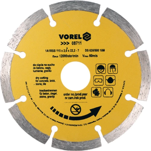 VOREL Tarcza diamentowa 115 mm Segmentowa 1768517682176-38295-3-vo4i1.png