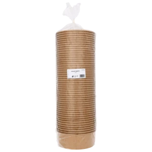 Miski papierowe bez plastiku 1300ml|50szt.|POKEPACK|Guillin Polska