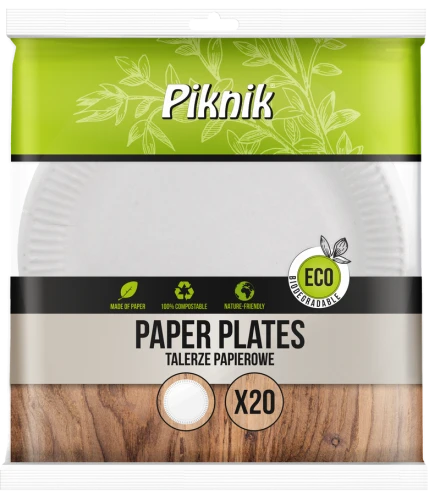 Talerze papierowe okrągłe 20 sztuk Piknik 1768518805030-40380-3-wxmmj.png