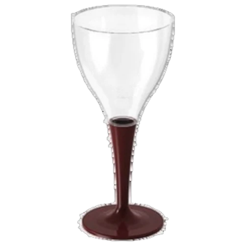 Kieliszek do wina wielokrotnego użytku z czarną nóżką 140 ml, opakowanie 10 sztuk, Green Heaven 1768521768921-45461-3-m3nrjw.png