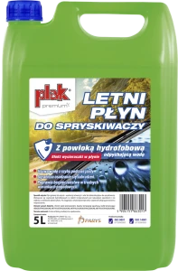 Letni płyn do spryskiwaczy Plak Premium z powłoką hydrofobową 5l