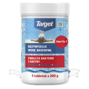 Preparat dezynfekujący wodę basenową ChlorTix T 1 kg (5 X 200 gr) Target