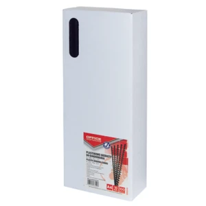 Grzbiety do bindowania OFFICE PRODUCTS A4 10mm (65 kartek) 100 szt czarne