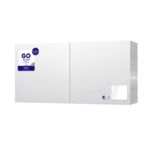 Duni serwetki 2W 40x40 cm białe - 300 szt.