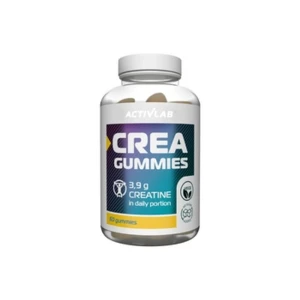 ACTIVLAB Crea Gummies Smak cytryna - limonka (słój 60 żelek) Suplement diety.