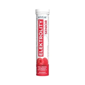 ACTIVLAB Elektrolity Senior Smak malinowy (tuba/20 tab.) Suplement diety