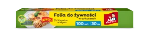 Jan Niezbędny Folia do żywności w arkuszach 100szt