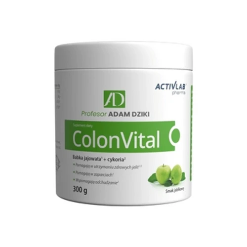 ACTIVLAB Colonvital Smak jabłkowy (słój 300 g) Suplement diety. 1768524439748-50469-3-z5e70w.png