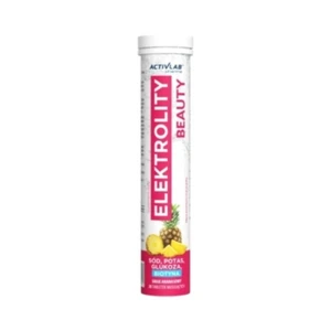 ACTIVLAB Elektrolity Beauty Smak ananasowy (tuba/20 tab.) Suplement diety.