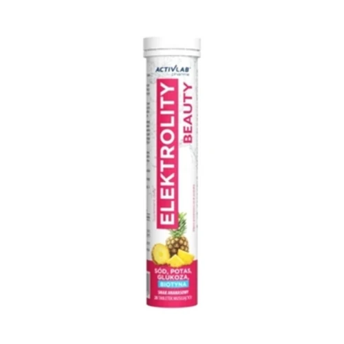 ACTIVLAB Elektrolity Beauty Smak ananasowy (tuba/20 tab.) Suplement diety. 1768524475866-50535-3-vlliz.png
