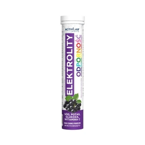 ACTIVLAB Elektrolity Odporność Pharma Smak czarna porzeczka (tuba/20 tab.) Suplement diety. 1768524481376-50547-3-z0zwla.png