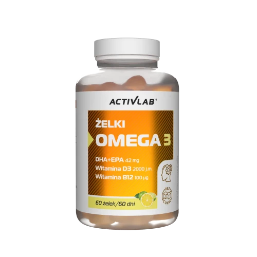 ACTIVLAB Żelki Omega 3 Smak cytryna - limonka (słój 60 żelek) Suplement diety. 1768524535721-50639-3-0i7fn.png