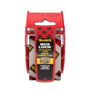 Taśma pakowa Scotch® Box Lock™ 195-EF, 48 mm x 20,3 m, 1 rolka z podajnikiem/opakowanie