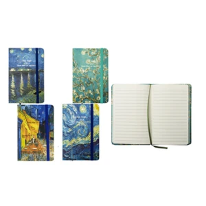 Notes na gumkę A6 80kartek linia twarda okładka Vincent Van Gogh 81145 Centrum