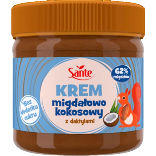Sante Krem Migdałowo-Kokosowy 180g 325a0548f2356dc8903732b065430986.png