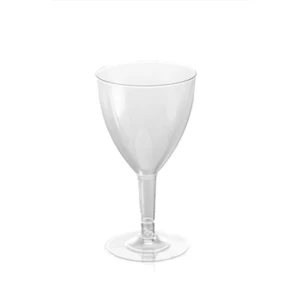 Kieliszek do wina wielokrotnego użytku transparentny 160 ml, 8 sztuk, Green Heaven
