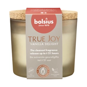 Bolsius Świeca zapachowa w szkle 66/83mm Vanilla Delight