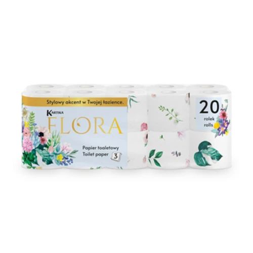 Papier toaletowy 20R KARTIKA FLORA DECOR 160 list 3W CEL 1768525010757-51670-3-ze2var.png