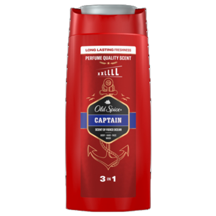 Żel pod prysznic i szampon captain Old Spice 675 ml Żel pod prysznic i szampon captain Old Spice 675ml