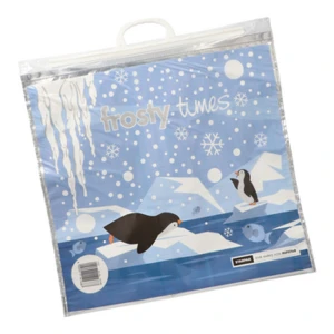 Torby termoizolacyjne z LDPE, 18 l, 52 cm x 52 cm, "Frosty Times" Starpak