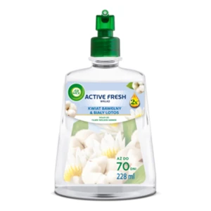 Air Wick Active Fresh Kwiat Bawełny & Biały Lotos/ Cotton Blossom & White Lotus 228 ml Wkład
