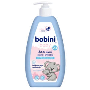 BOBINI BABY Żel do mycia ciała i włosów 500ml